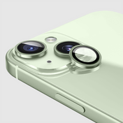 Gripp FOCAL Camera Lens Protector 2N1(Compatible with Apple iPhone 15 & iPhone 15 Max) - Light Green