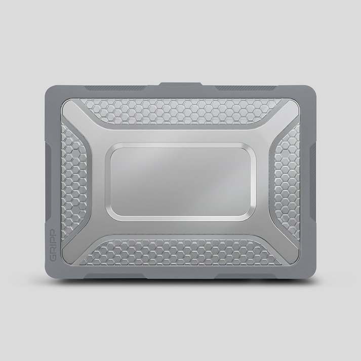 Gripp Defence Macbook Air 13.6 Hardshel case  (M2 2022) - Grey