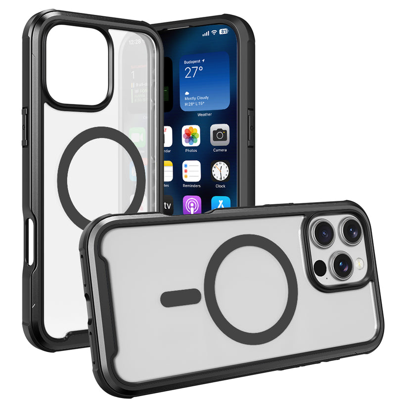 PULSE Aluminium Rugged Magsafe Case for iPhone 16 Plus-Matt Black Get best offers for PULSE Aluminium Rugged Magsafe Case for iPhone 16 Plus-Matt Black