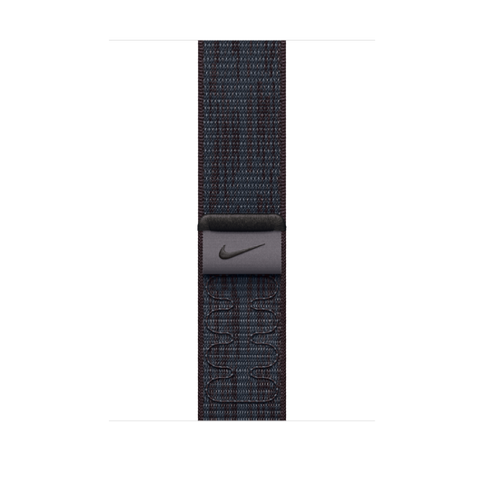 46mm Black/Blue Nike Sport Loop