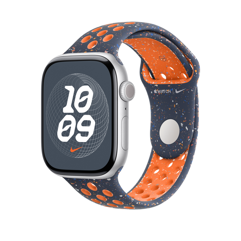 46mm Blue Flame Nike Sport Band - M/L Get best offers for 46mm Blue Flame Nike Sport Band - M/L