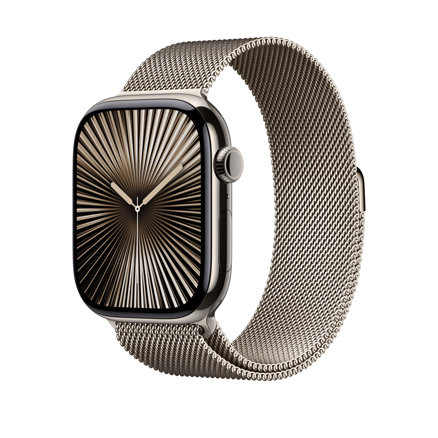 46mm Natural Milanese Loop - S/M