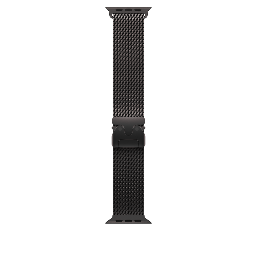 49mm Black Titanium Milanese Loop - Large Get best offers for 49mm Black Titanium Milanese Loop - Large