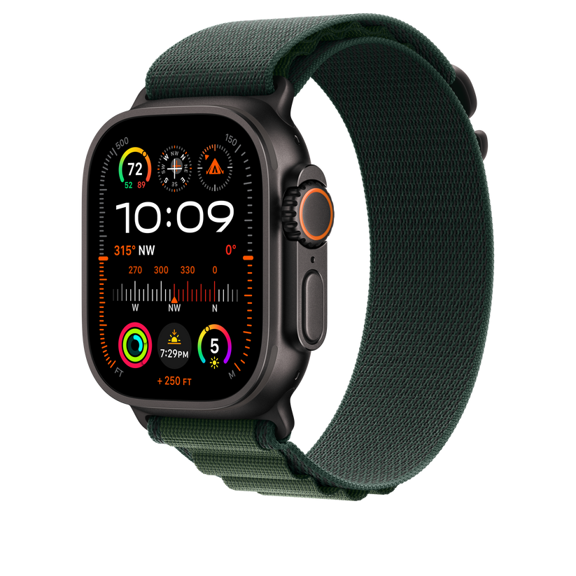 49mm Dark Green Alpine Loop - Medium - Black Titanium Finish Get best offers for 49mm Dark Green Alpine Loop - Medium - Black Titanium Finish