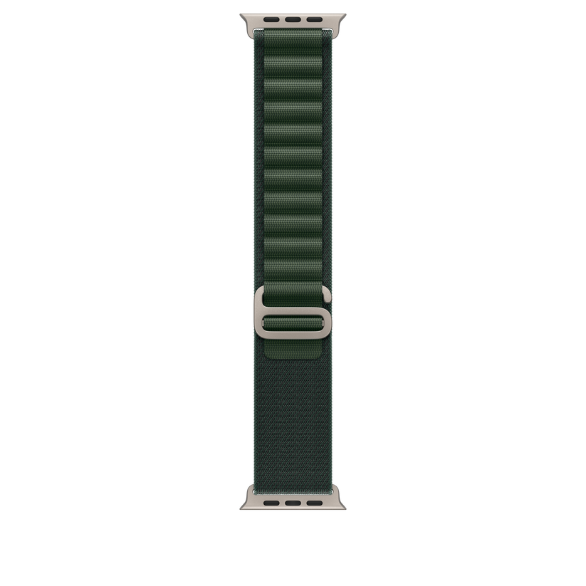 49mm Dark Green Alpine Loop - Medium - Natural Titanium Finish Get best offers for 49mm Dark Green Alpine Loop - Medium - Natural Titanium Finish