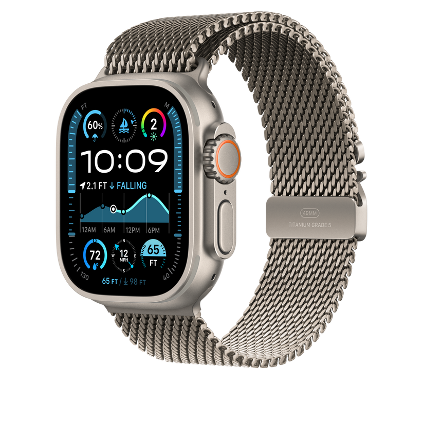 49mm Natural Titanium Milanese Loop - Large Get best offers for 49mm Natural Titanium Milanese Loop - Large