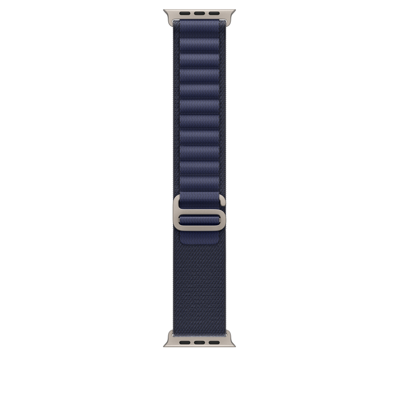 49mm Navy Alpine Loop - Large - Natural Titanium Finish Get best offers for 49mm Navy Alpine Loop - Large - Natural Titanium Finish