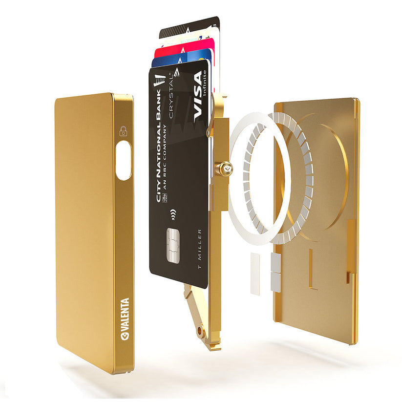 Valenta Cardprotector Aluminium Magsafe Gold Get best offers for Valenta Cardprotector Aluminium Magsafe Gold