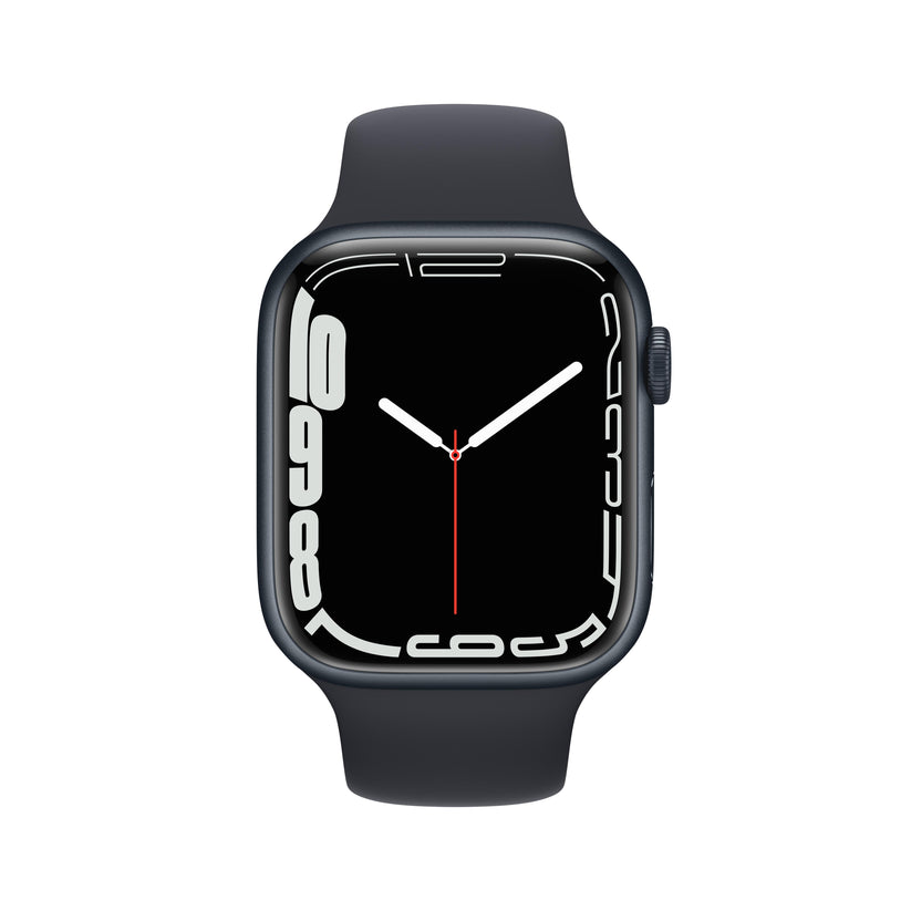 Apple Watch Series 7 GPS, 45mm Midnight Aluminium Case with