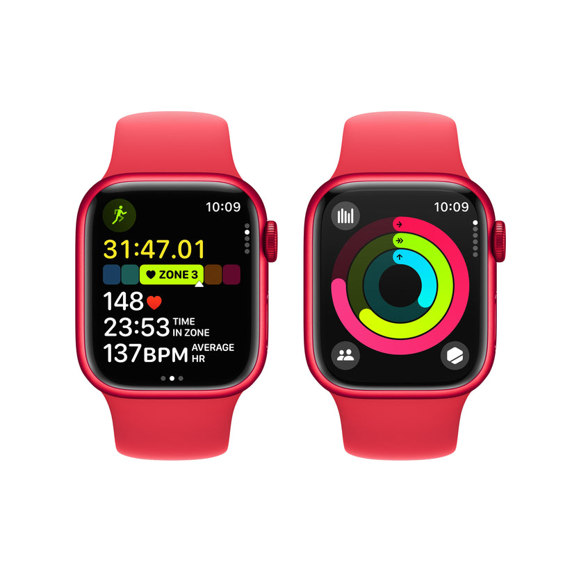 Apple Watch Series 9 GPS 41mm (PRODUCT)RED Aluminium Case with (PRODUCT)RED Sport Band - S/M Get best offers for Apple Watch Series 9 GPS 41mm (PRODUCT)RED Aluminium Case with (PRODUCT)RED Sport Band - S/M