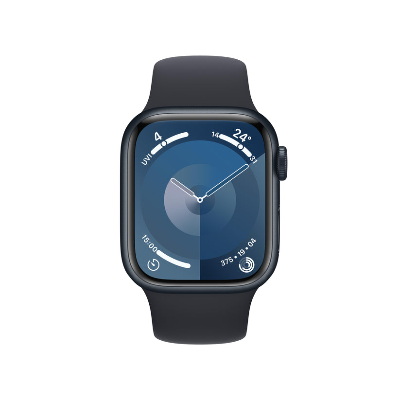 Apple Watch Series 9 GPS + Cellular 41mm Midnight Aluminium Case with Midnight Sport Band - S/M Get best offers for Apple Watch Series 9 GPS + Cellular 41mm Midnight Aluminium Case with Midnight Sport Band - S/M