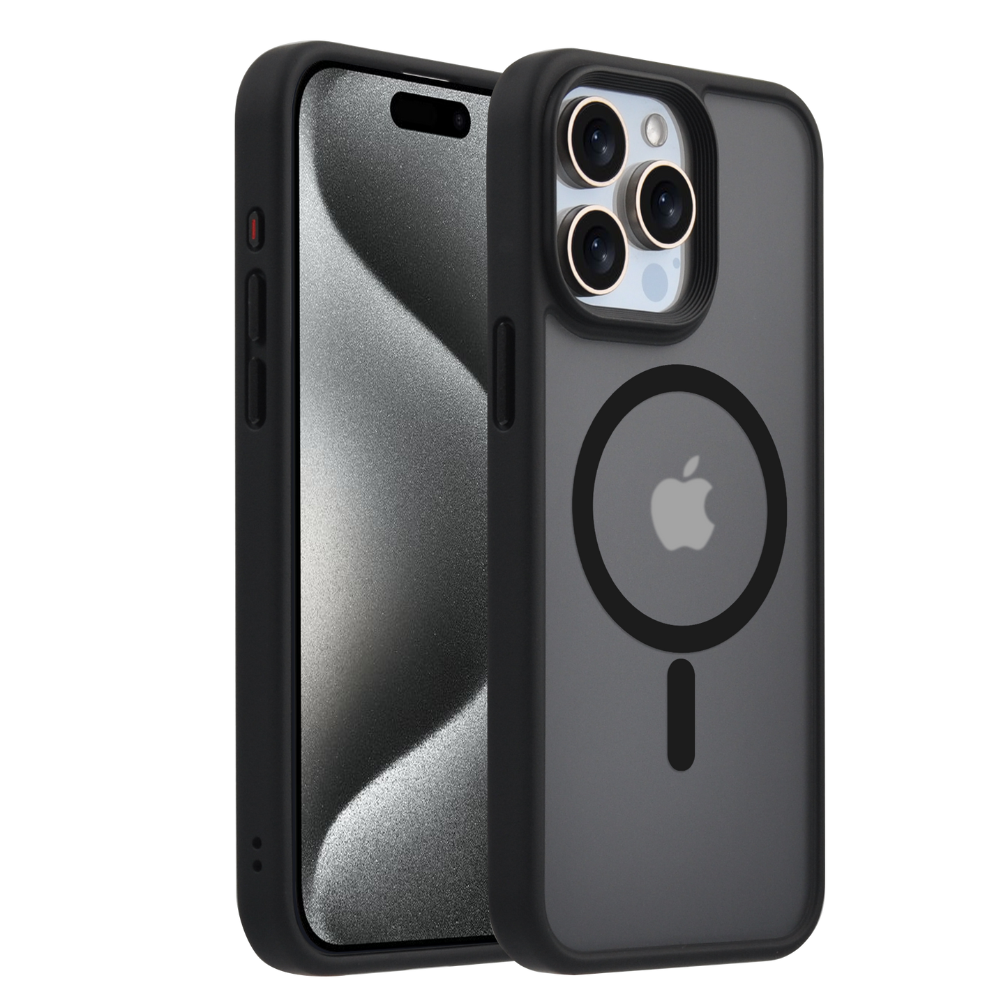 Pulse FROSTED Case for iPhone 15-Black