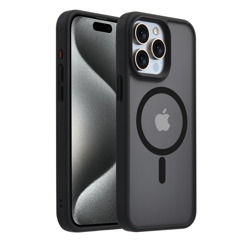 Pulse FROSTED Case for iPhone 15-Black Get best offers for Pulse FROSTED Case for iPhone 15-Black