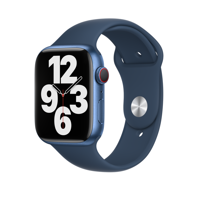 45mm Abyss Blue Sport Band - Regular Get best offers for 45mm Abyss Blue Sport Band - Regular