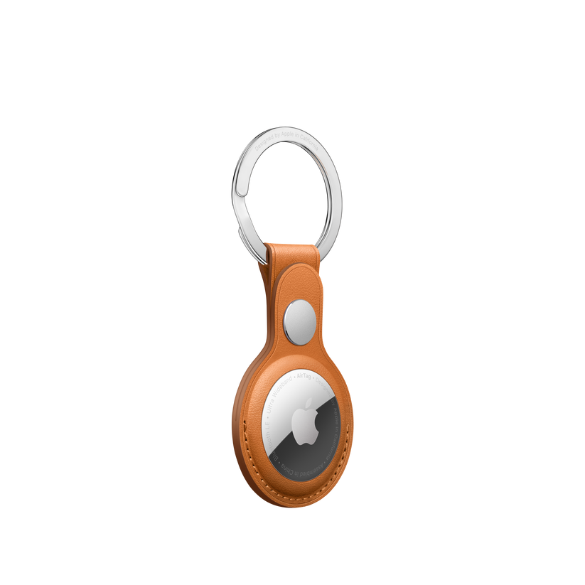 AirTag Leather Key Ring – Golden Brown Get best offers for AirTag Leather Key Ring – Golden Brown