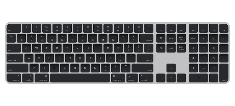 Magic Keyboard with Touch ID and Numeric Keypad for Mac models with Apple silicon - US English - Black Keys Get best offers for Magic Keyboard with Touch ID and Numeric Keypad for Mac models with Apple silicon - US English - Black Keys