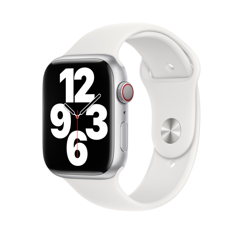 Apple watch 4 white sport band hotsell