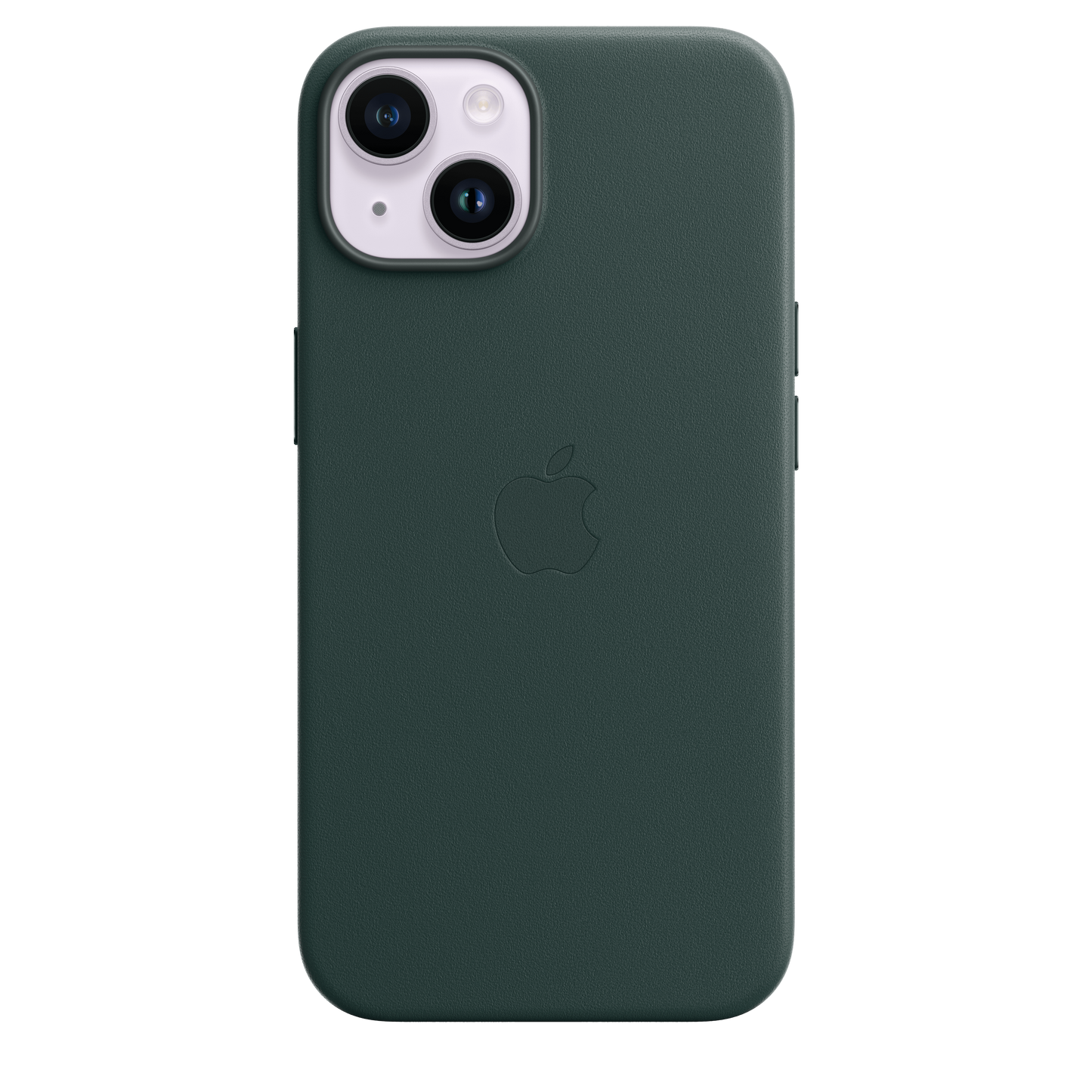 iPhone 14 Leather Case with MagSafe - Forest Green