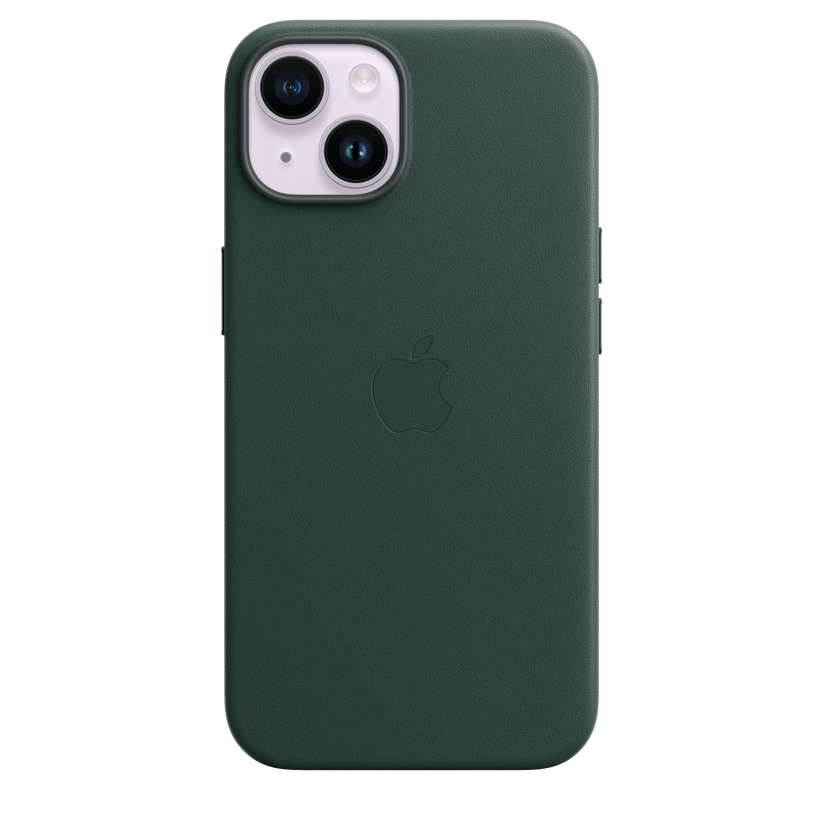 iPhone 14 Leather Case with MagSafe - Forest Green Get best offers for iPhone 14 Leather Case with MagSafe - Forest Green