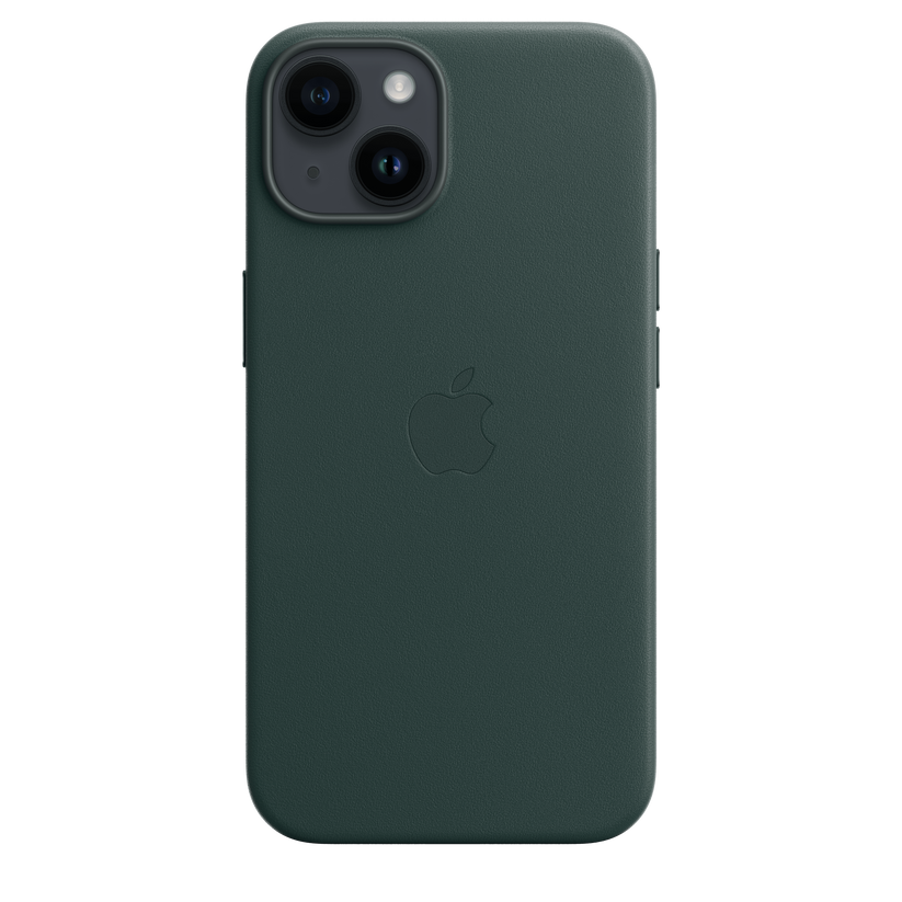 iPhone 14 Leather Case with MagSafe - Forest Green Get best offers for iPhone 14 Leather Case with MagSafe - Forest Green