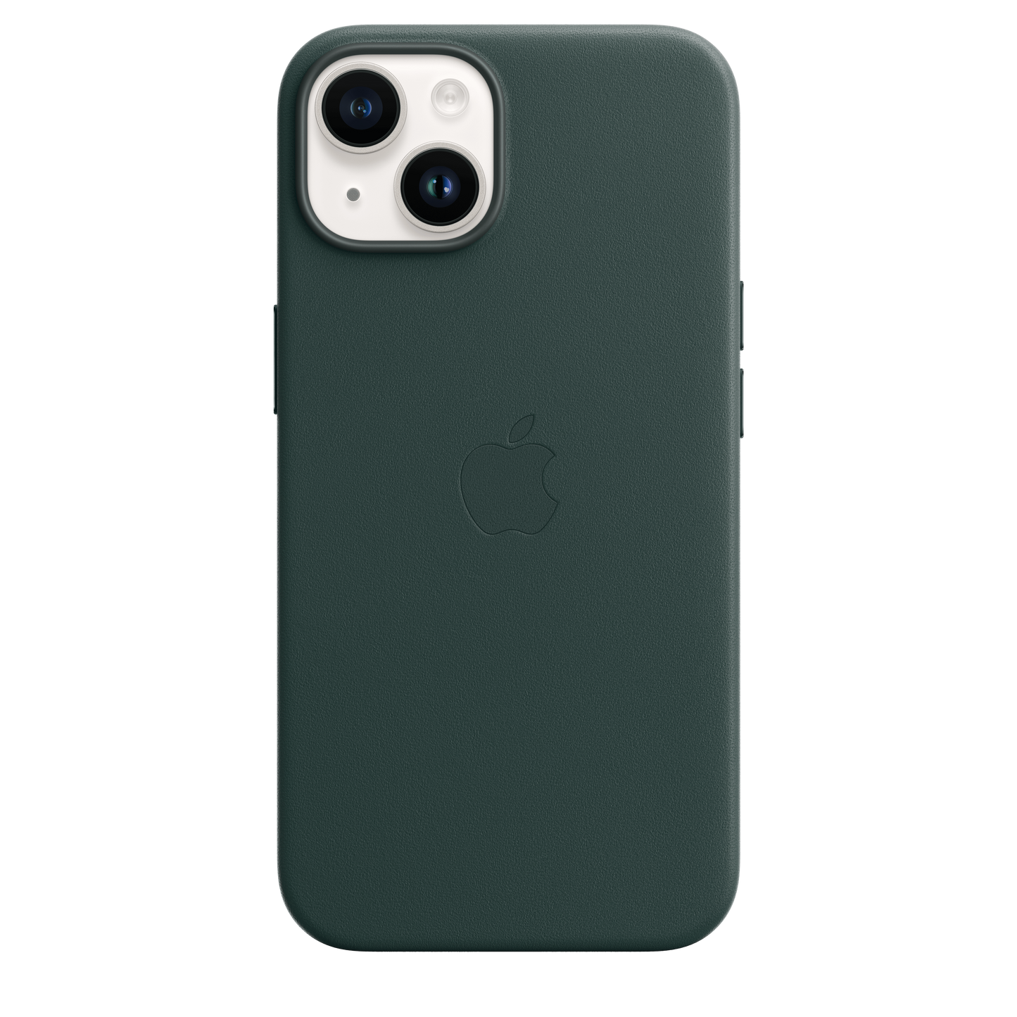 iPhone 14 Leather Case with MagSafe - Forest Green