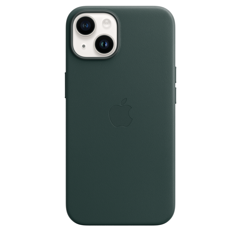 iPhone 14 Leather Case with MagSafe - Forest Green Get best offers for iPhone 14 Leather Case with MagSafe - Forest Green