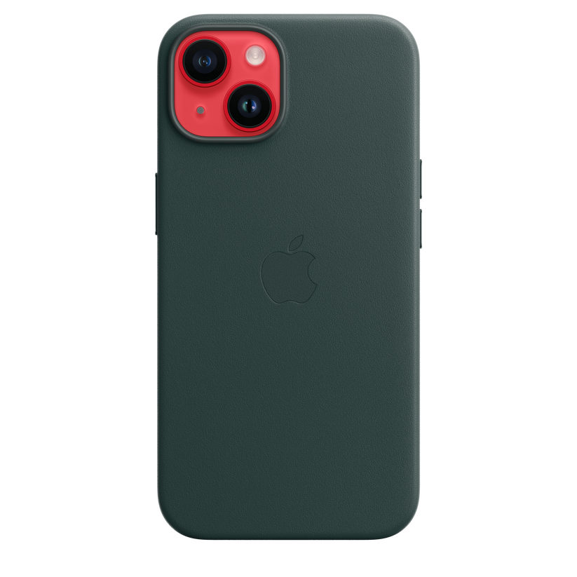 iPhone 14 Leather Case with MagSafe - Forest Green Get best offers for iPhone 14 Leather Case with MagSafe - Forest Green