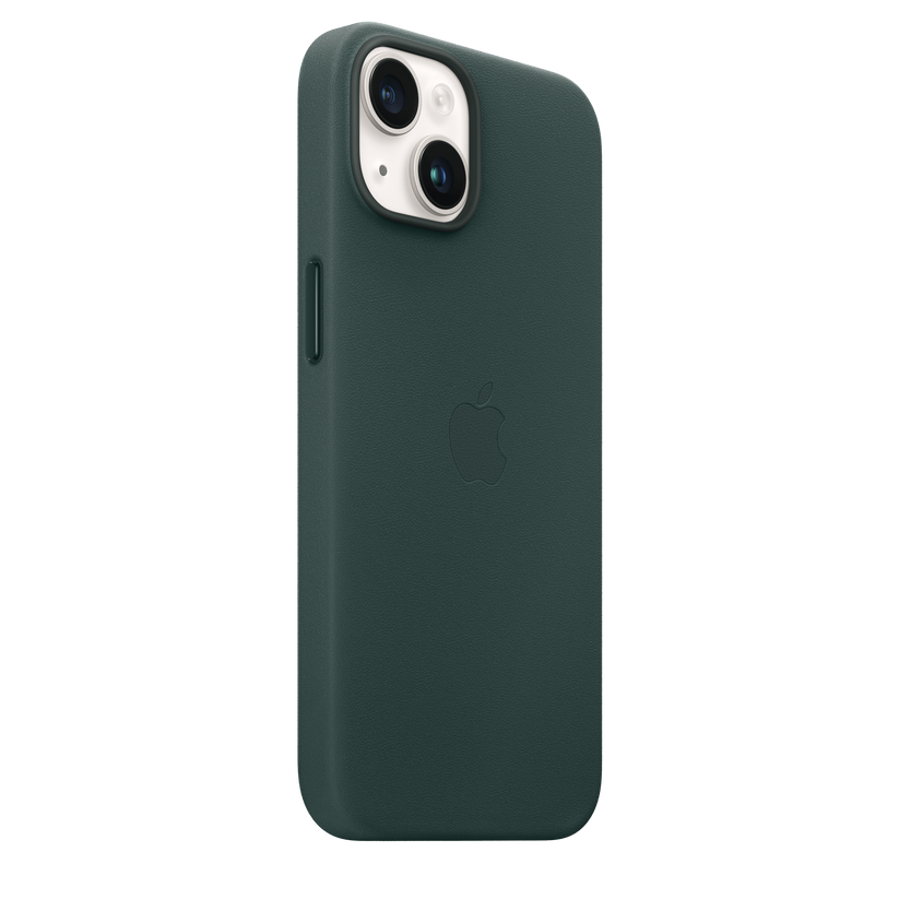 iPhone 14 Leather Case with MagSafe - Forest Green Get best offers for iPhone 14 Leather Case with MagSafe - Forest Green