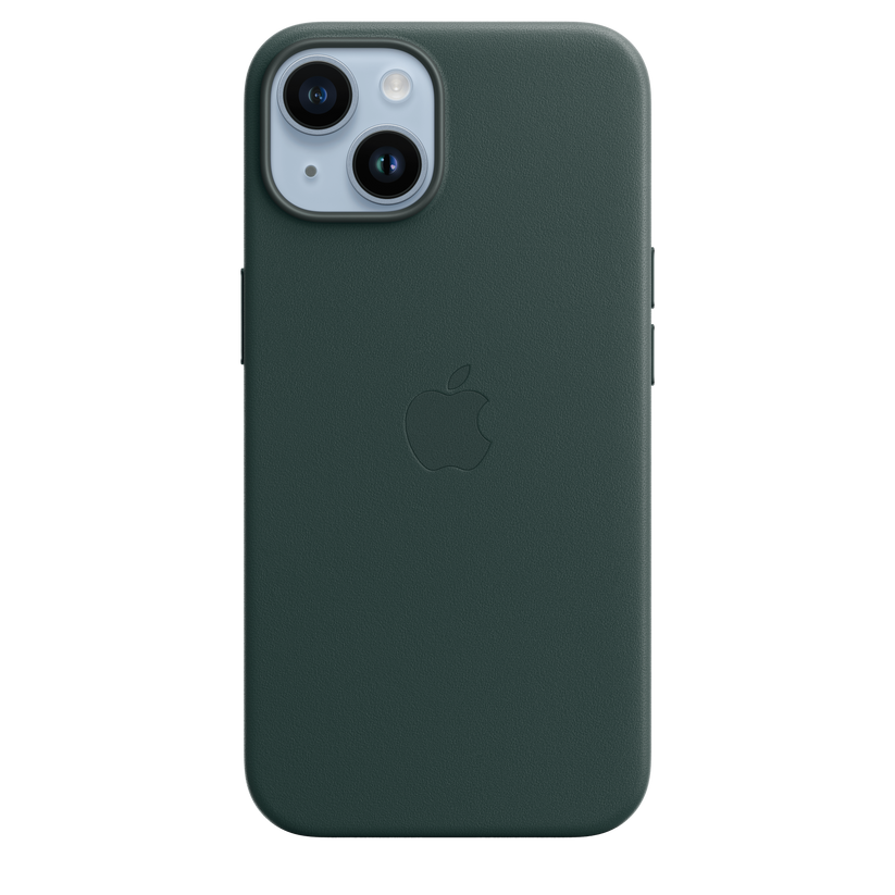 iPhone 14 Leather Case with MagSafe - Forest Green Get best offers for iPhone 14 Leather Case with MagSafe - Forest Green