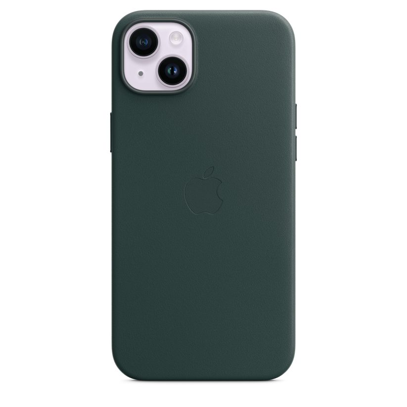 iPhone 14 Plus Leather Case with MagSafe - Forest Green Get best offers for iPhone 14 Plus Leather Case with MagSafe - Forest Green