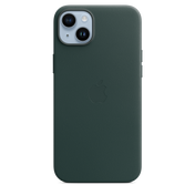 iPhone 14 Plus Leather Case with MagSafe - Forest Green