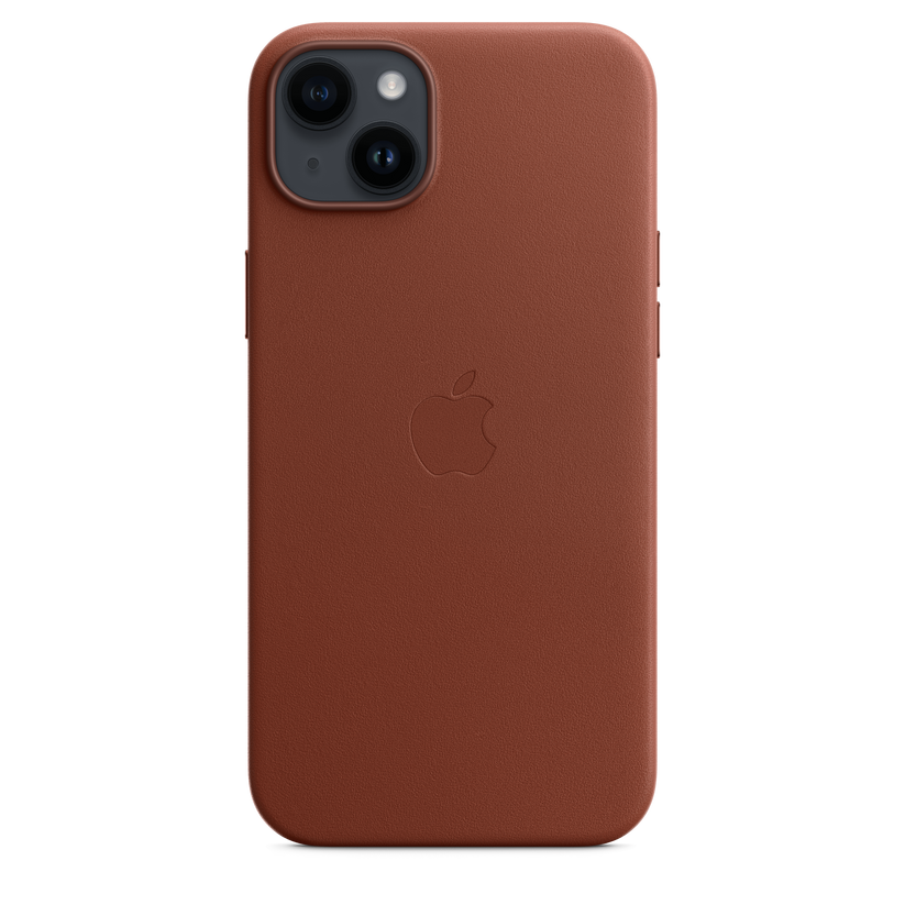 iPhone 14 Plus Leather Case with MagSafe - Umber Get best offers for iPhone 14 Plus Leather Case with MagSafe - Umber