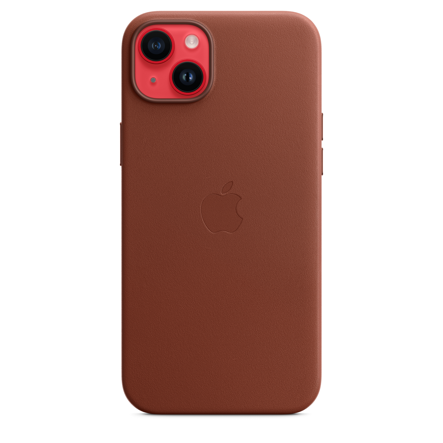 iPhone 14 Plus Leather Case with MagSafe - Umber