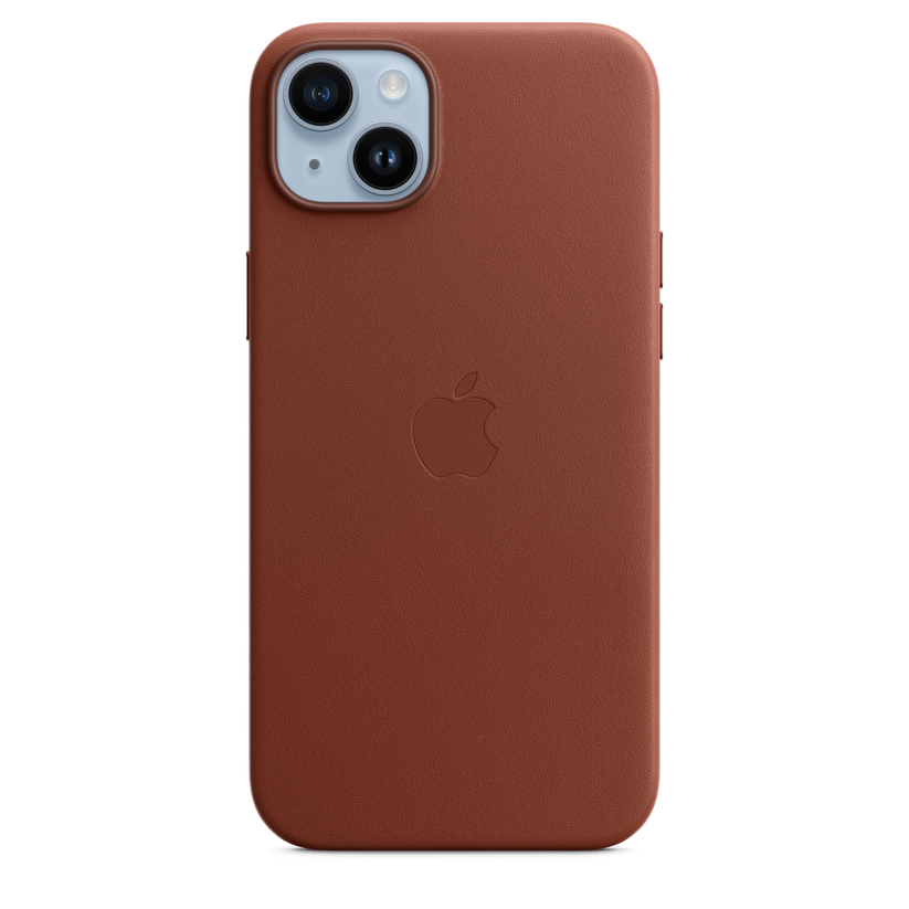 iPhone 14 Plus Leather Case with MagSafe - Umber Get best offers for iPhone 14 Plus Leather Case with MagSafe - Umber