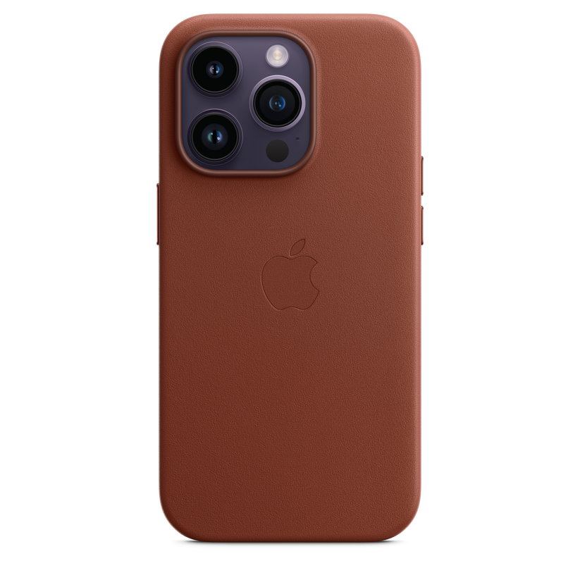 iPhone 14 Pro Leather Case with MagSafe - Umber Get best offers for iPhone 14 Pro Leather Case with MagSafe - Umber