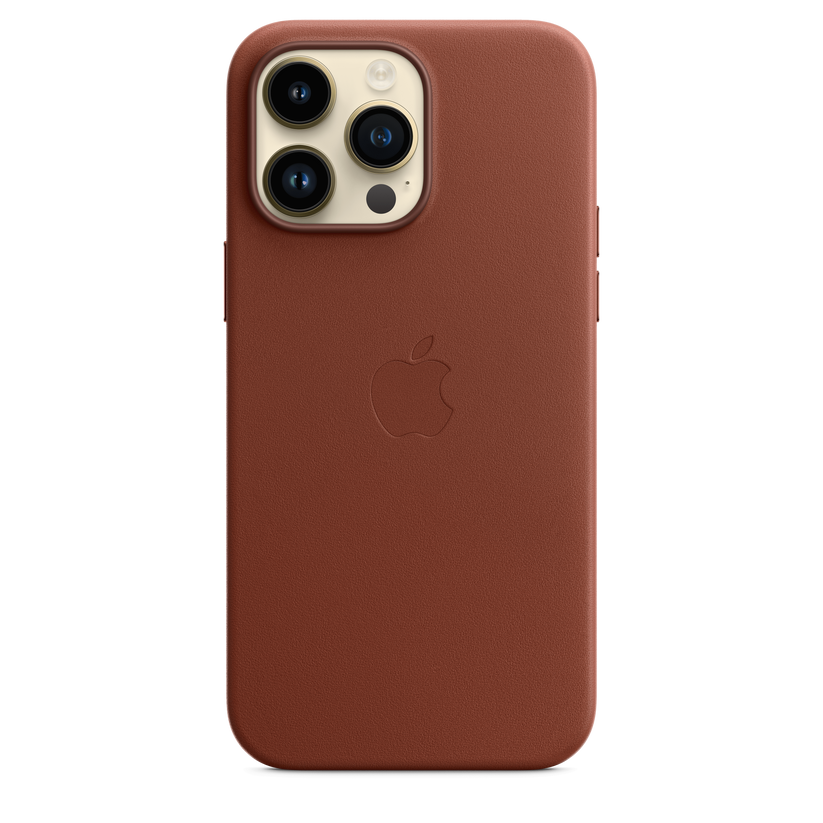 iPhone 14 Pro Max Leather Case with MagSafe - Umber Get best offers for iPhone 14 Pro Max Leather Case with MagSafe - Umber