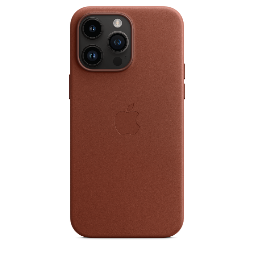 iPhone 14 Pro Max Leather Case with MagSafe - Umber Get best offers for iPhone 14 Pro Max Leather Case with MagSafe - Umber