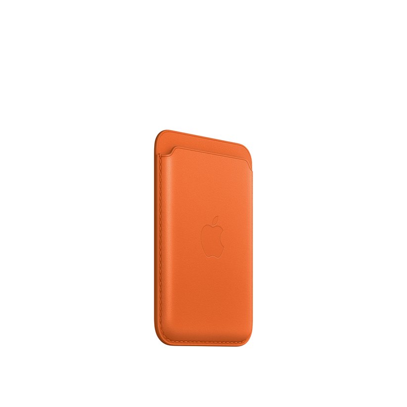 iPhone Leather Wallet with MagSafe - Orange Get best offers for iPhone Leather Wallet with MagSafe - Orange