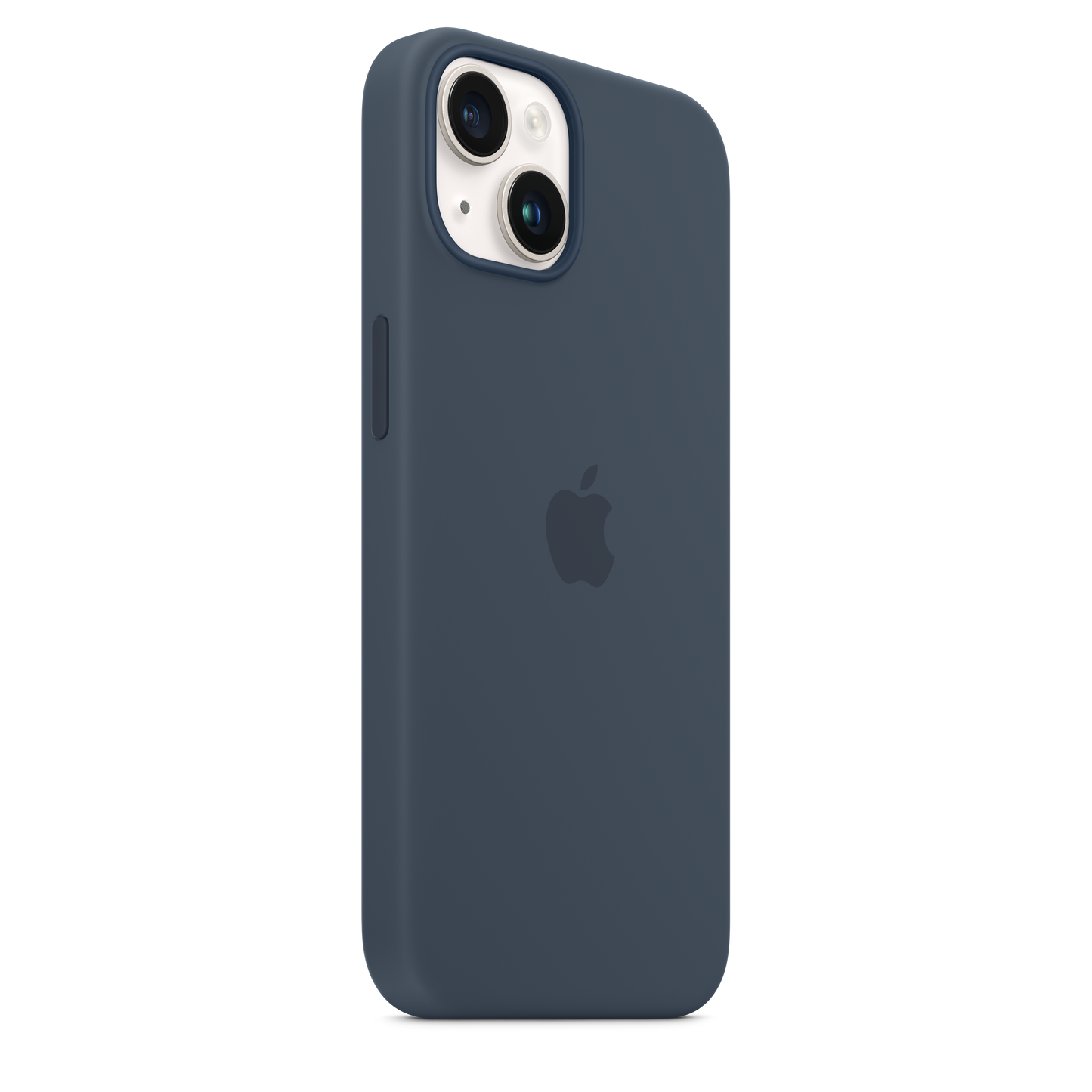 iPhone 14 Silicone Case with MagSafe - Storm Blue