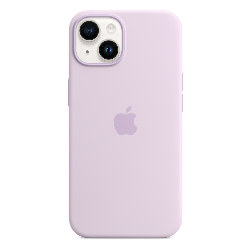 iPhone 14 Silicone Case with MagSafe - Lilac Get best offers for iPhone 14 Silicone Case with MagSafe - Lilac