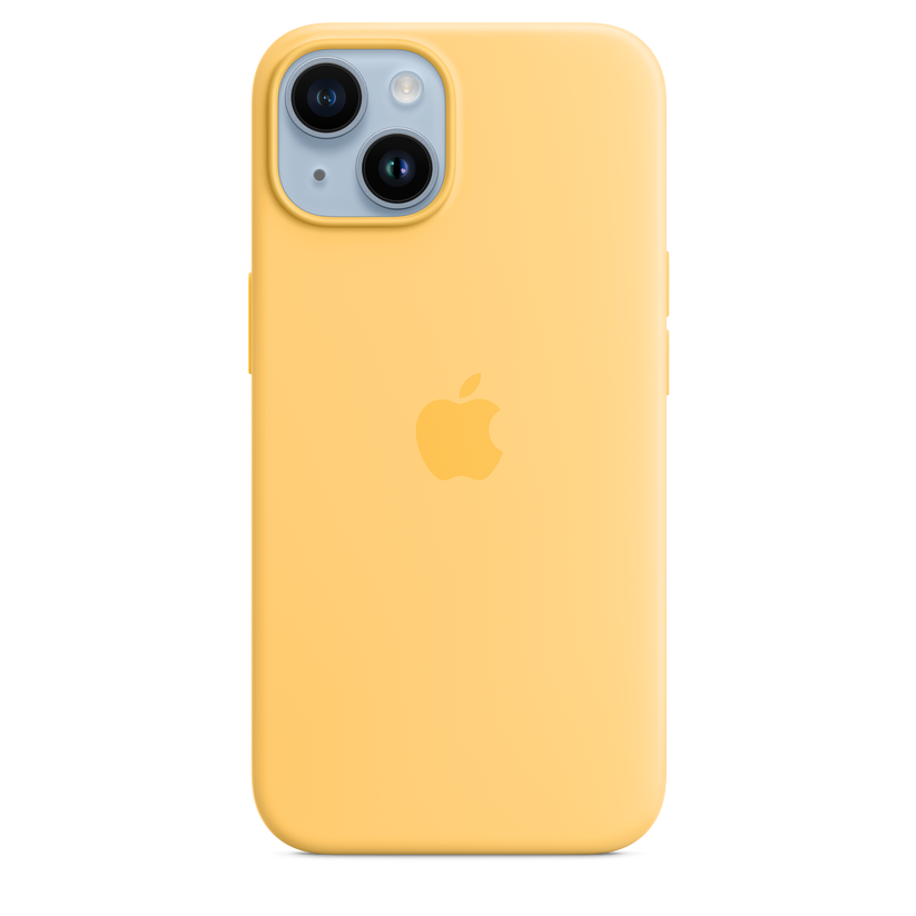 iPhone 14 Silicone Case with MagSafe - Sunglow Get best offers for iPhone 14 Silicone Case with MagSafe - Sunglow