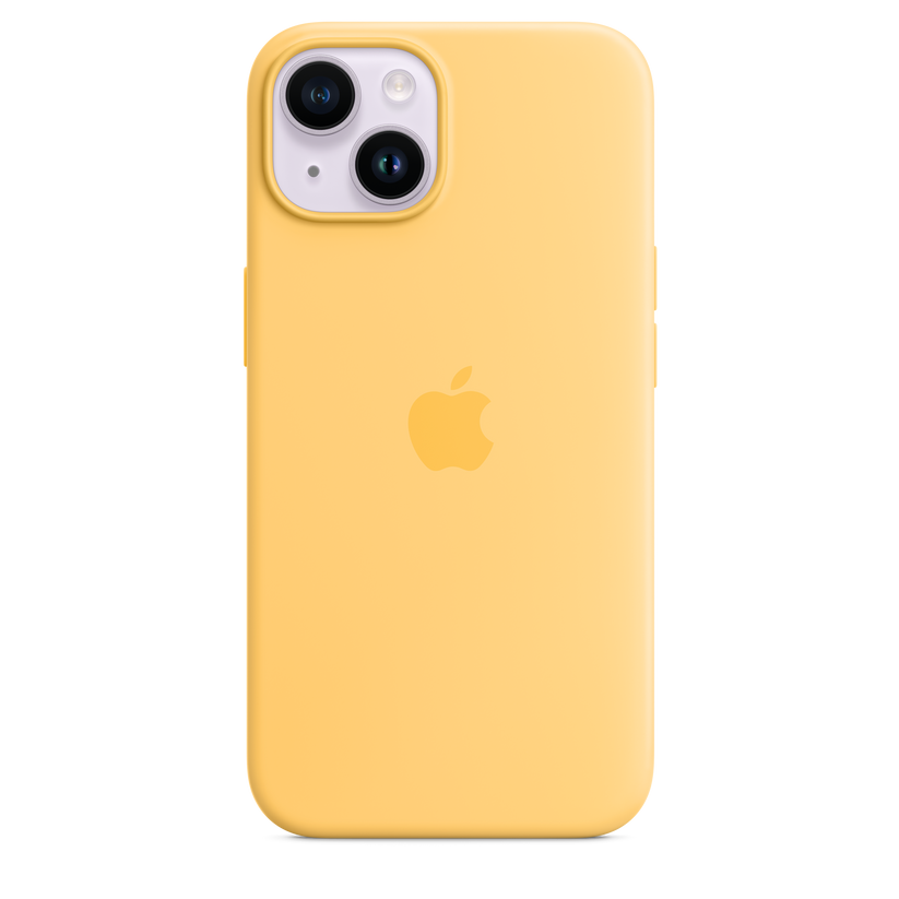 iPhone 14 Silicone Case with MagSafe - Sunglow Get best offers for iPhone 14 Silicone Case with MagSafe - Sunglow