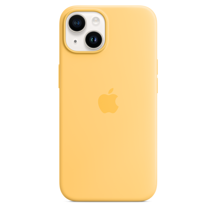 iPhone 14 Silicone Case with MagSafe - Sunglow Get best offers for iPhone 14 Silicone Case with MagSafe - Sunglow