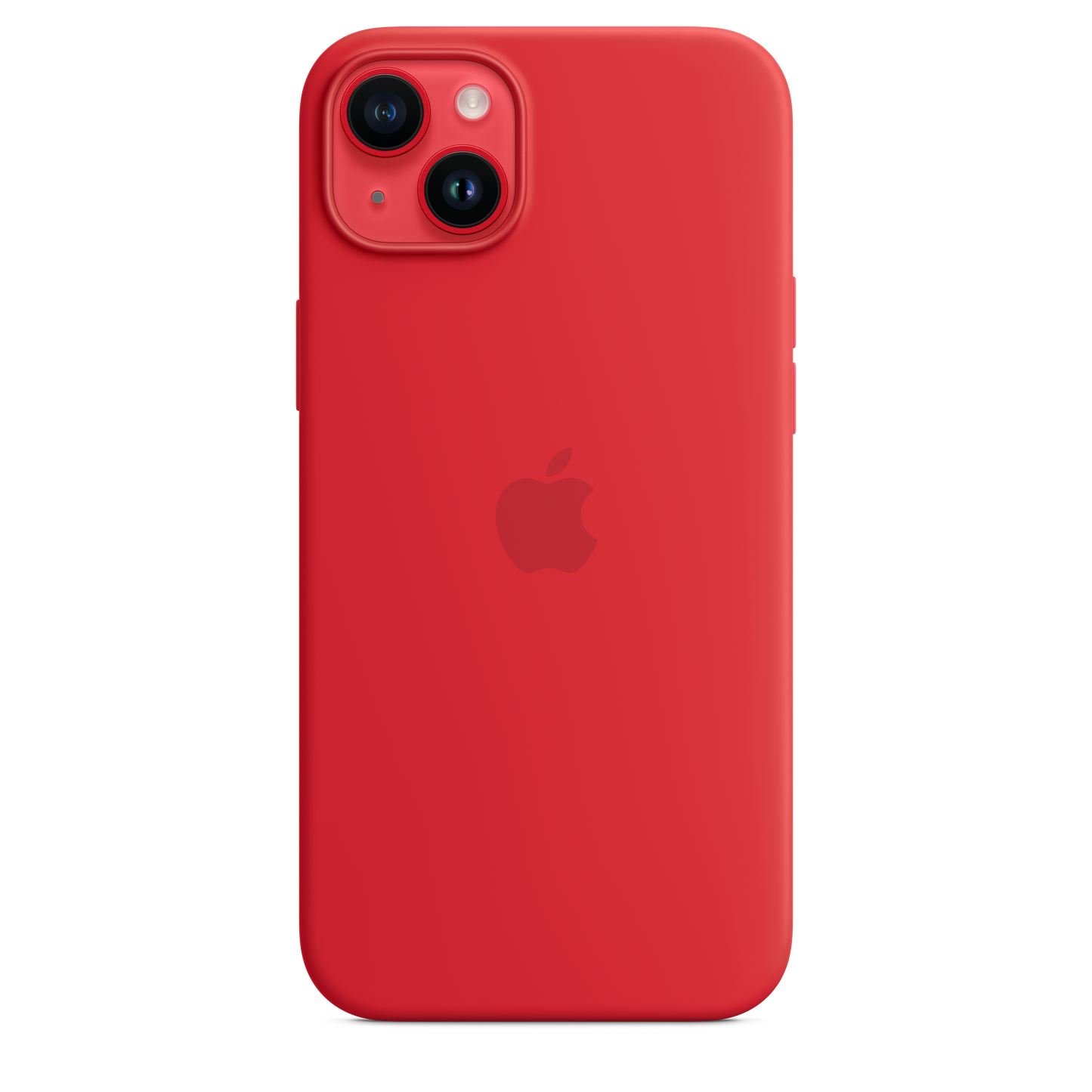 iPhone 14 Plus Silicone Case with MagSafe - (PRODUCT)RED