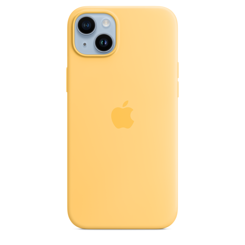 iPhone 14 Plus Silicone Case with MagSafe - Sunglow Get best offers for iPhone 14 Plus Silicone Case with MagSafe - Sunglow