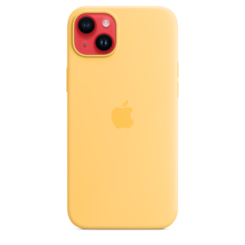 iPhone 14 Plus Silicone Case with MagSafe - Sunglow Get best offers for iPhone 14 Plus Silicone Case with MagSafe - Sunglow