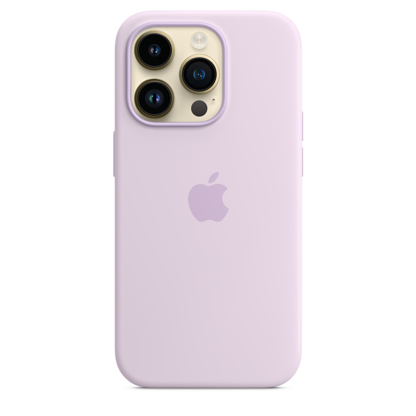 iPhone 14 Pro Silicone Case with MagSafe - Lilac Get best offers for iPhone 14 Pro Silicone Case with MagSafe - Lilac