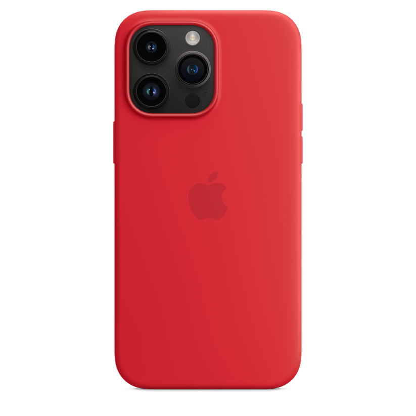 iPhone 14 Pro Max Silicone Case with MagSafe - (PRODUCT)RED Get best offers for iPhone 14 Pro Max Silicone Case with MagSafe - (PRODUCT)RED