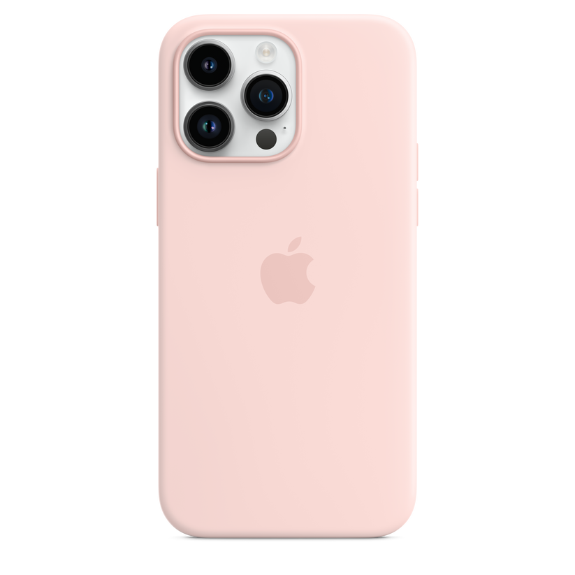 iPhone 14 Pro Max Silicone Case with MagSafe - Chalk Pink Get best offers for iPhone 14 Pro Max Silicone Case with MagSafe - Chalk Pink