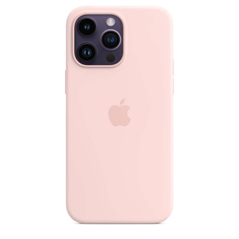 iPhone 14 Pro Max Silicone Case with MagSafe - Chalk Pink Get best offers for iPhone 14 Pro Max Silicone Case with MagSafe - Chalk Pink